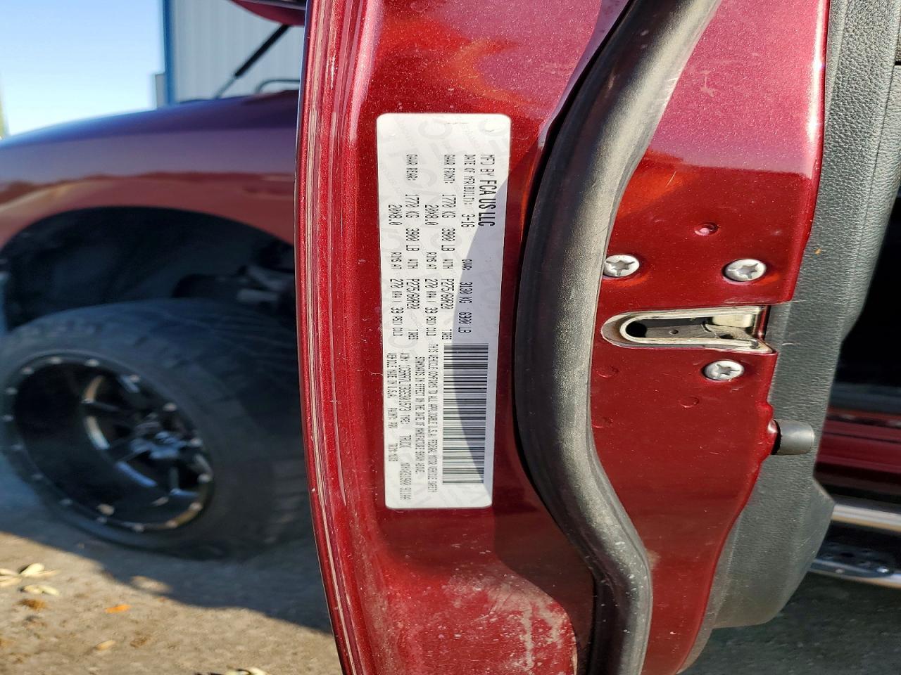 2016 Dodge RAM 1500 SLT