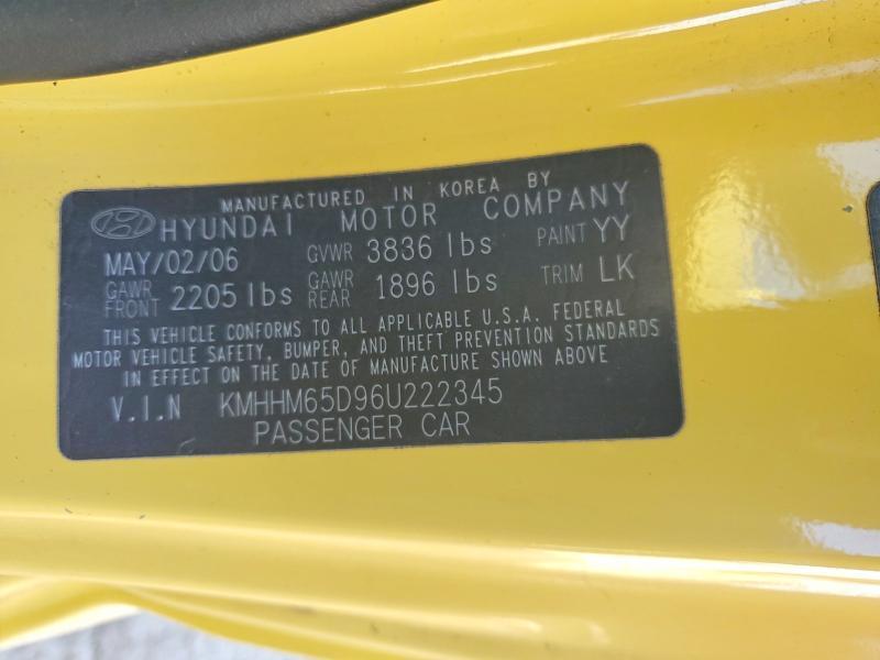 2006 Hyundai Tiburon gs