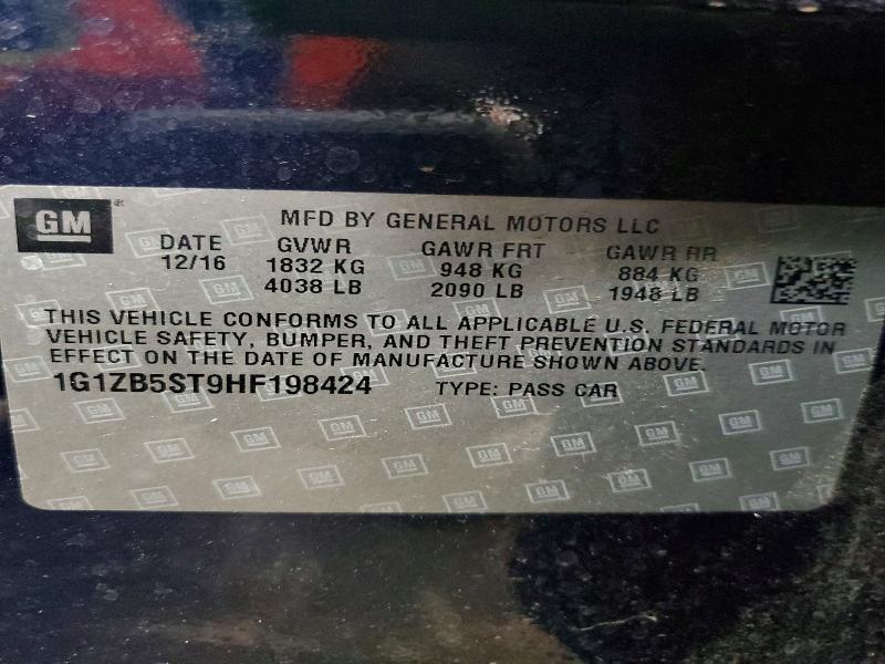 2017 Chevrolet Malibu ls