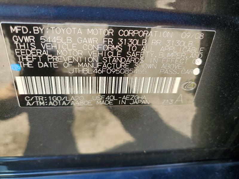 2009 Lexus Ls 460 Base