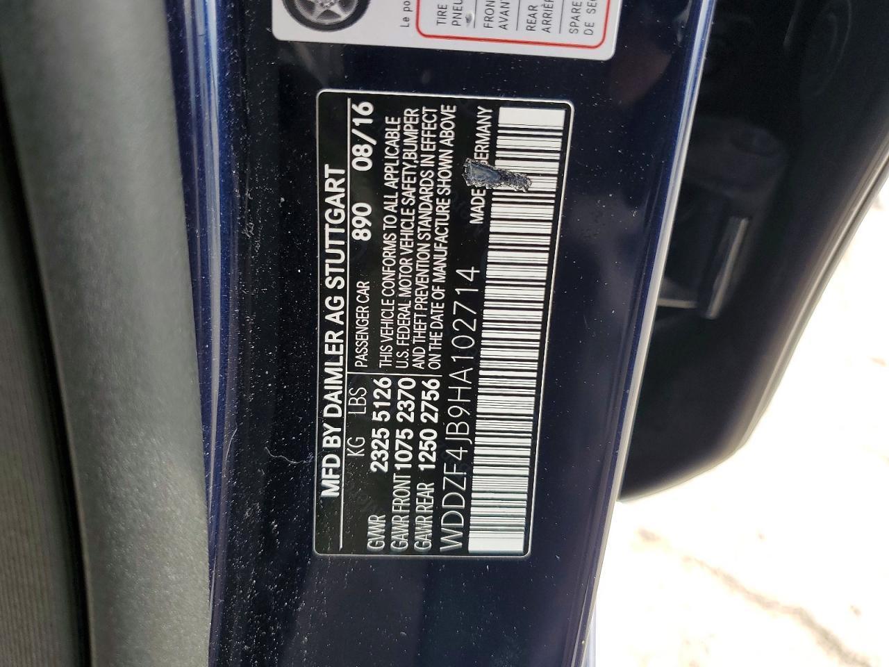 2017 Mercedes-Benz E 300