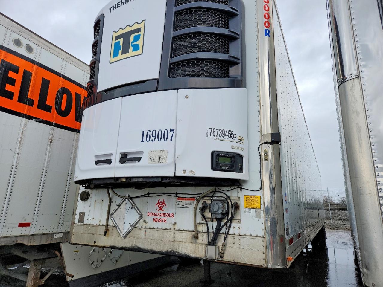 2016 Utility VS2RA Refrigerated Van Trailer
