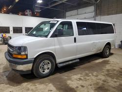 Salvage cars for sale from Copart Blaine, MN: 2019 Chevrolet Express G3500 LT