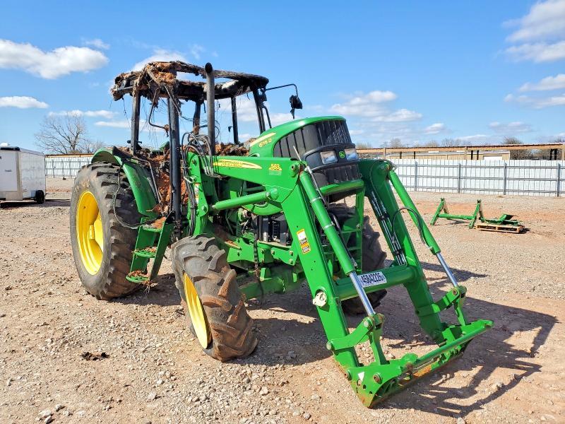 2010 John Deere 6115D Mfwd Tractor