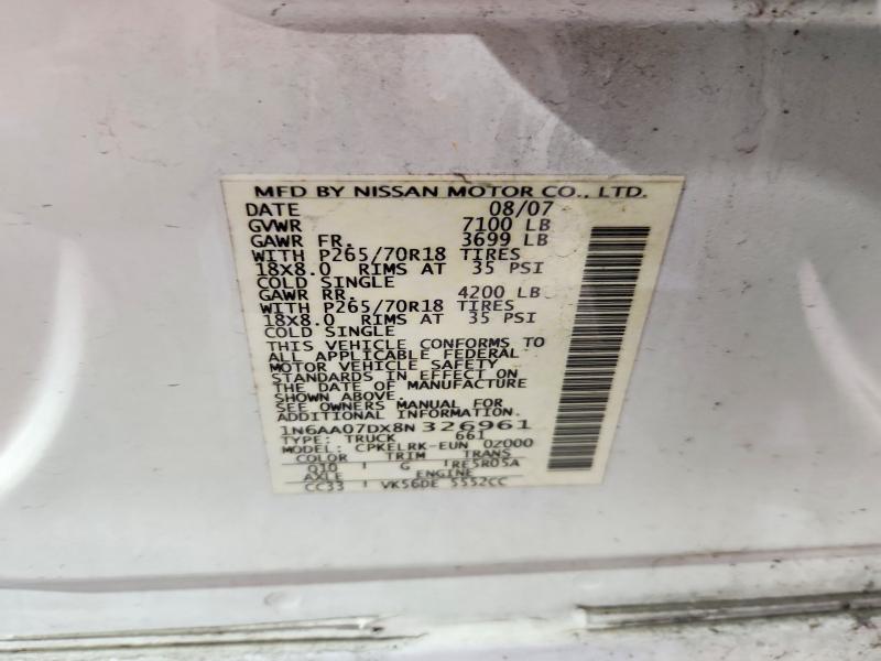 2008 Nissan Titan XE