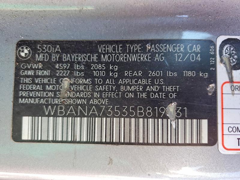 2005 BMW 530 i