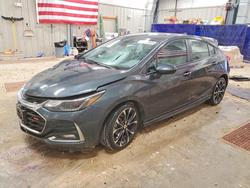 Chevrolet salvage cars for sale: 2019 Chevrolet Cruze Premier