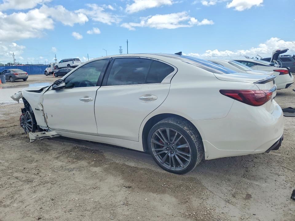 2018 Infiniti Q50 red Sport 400