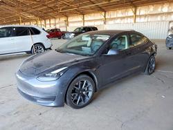 Tesla salvage cars for sale: 2022 Tesla Model 3