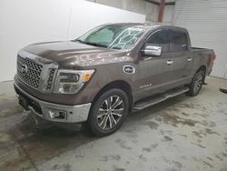 Salvage cars for sale from Copart Savannah, GA: 2017 Nissan Titan S