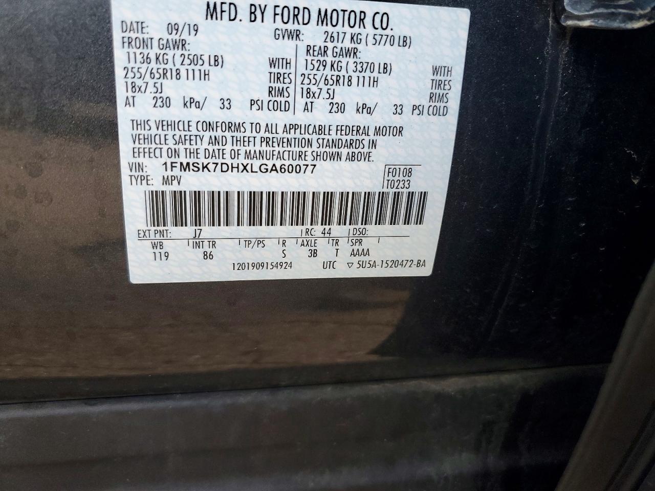 2020 Ford Explorer xlt