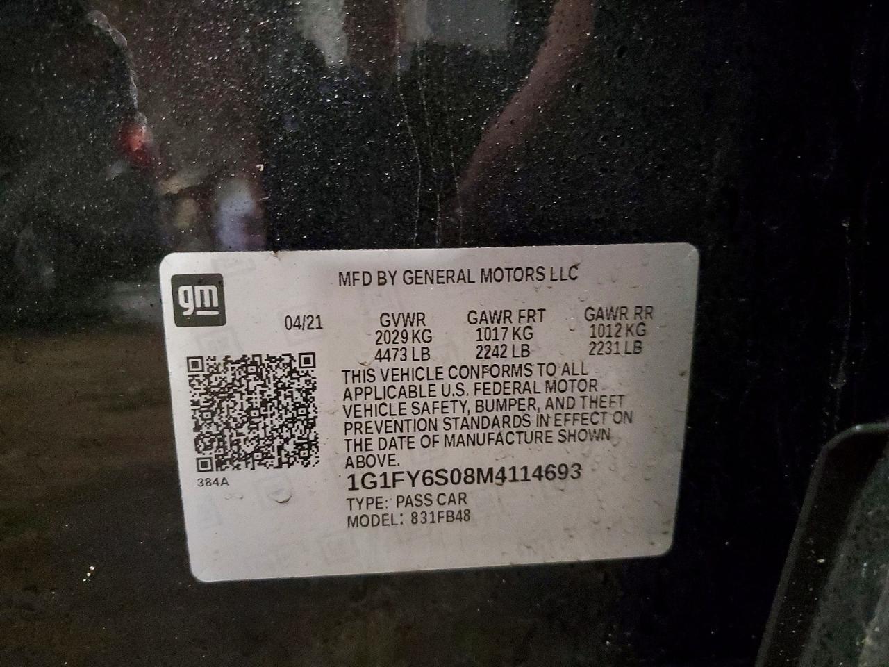 2021 Chevrolet Bolt ev lt