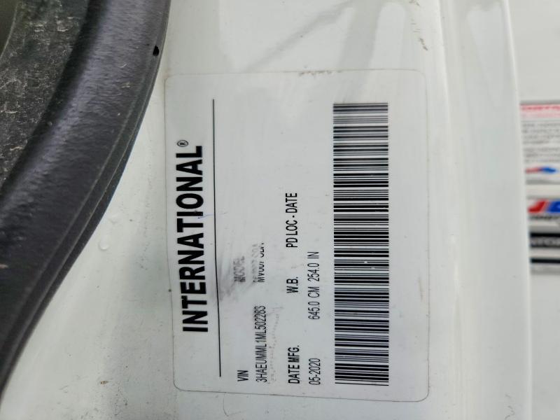 2021 International MV607 BOX Truck