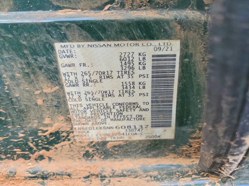 2022 Nissan Frontier Pro-4x