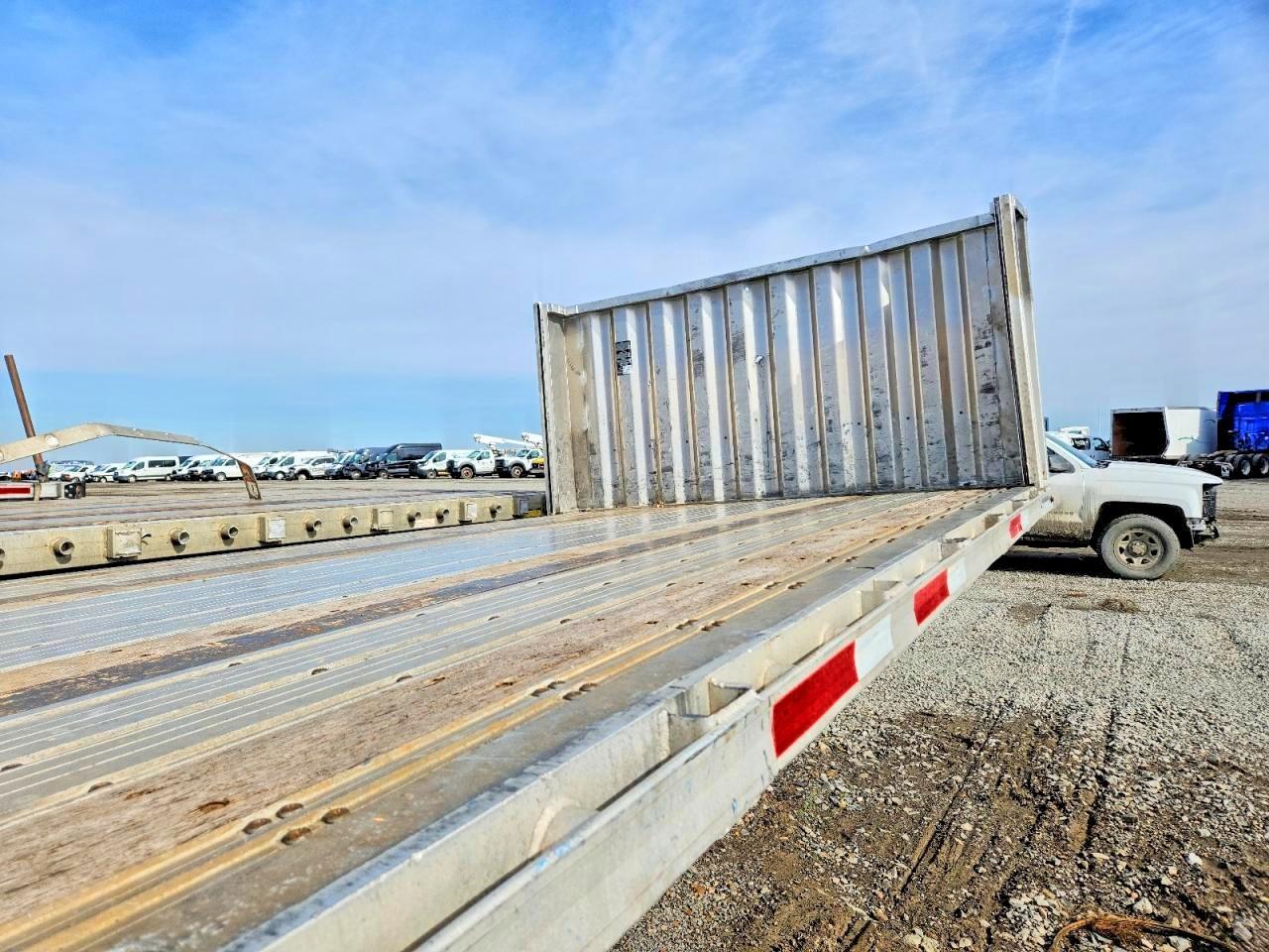 2008 Fontaine 1FTW-8-8048WSAWK Flatbed Trailer