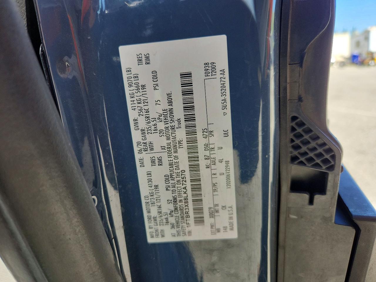 2020 Ford Transit 250 Delivery van