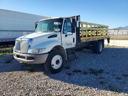 Salvage trucks for sale at Tucson, AZ auction: 2012 International 3900 Flatbed Truck