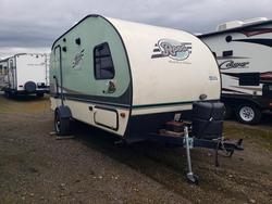 Salvage trucks for sale at Woodburn, OR auction: 2016 Sandstorm 2016 Forest River Rpod ORRPT179 Camper