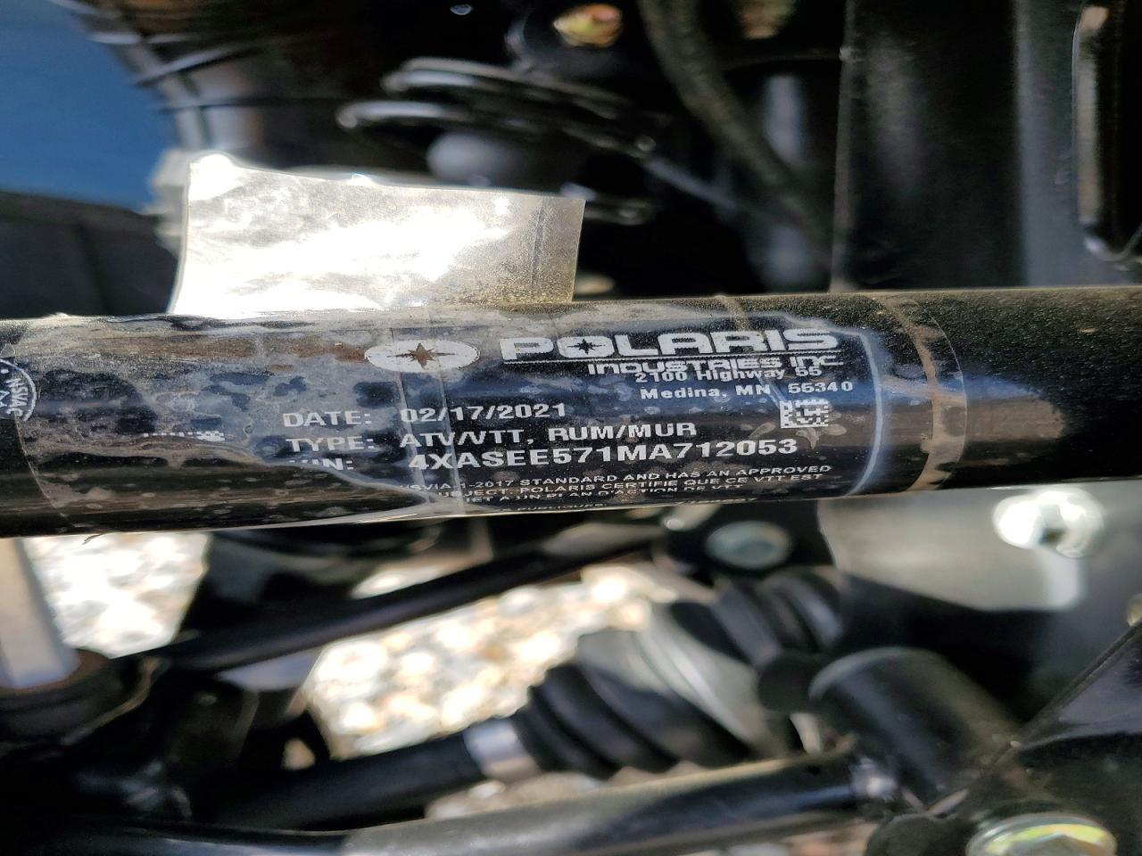 2021 Polaris Sportsman ATV