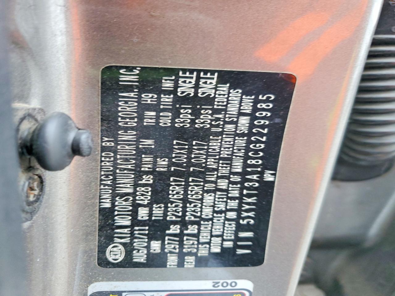 2012 KIA Sorento lx