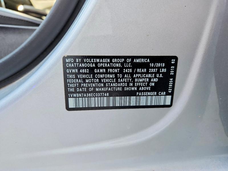 2014 Volkswagen Passat se