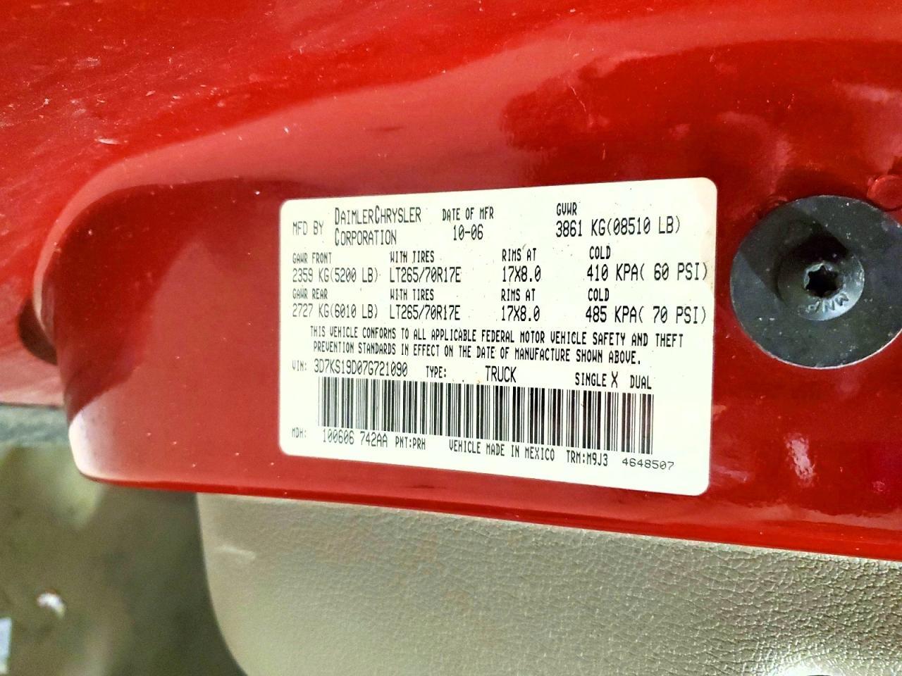 2007 Dodge RAM 1500