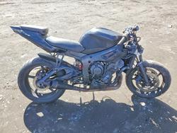 Salvage motorcycles for sale at Marlboro, NY auction: 2004 Yamaha YZFR6 L
