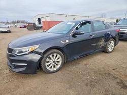 KIA Optima lx Vehiculos salvage en venta: 2018 KIA Optima lx