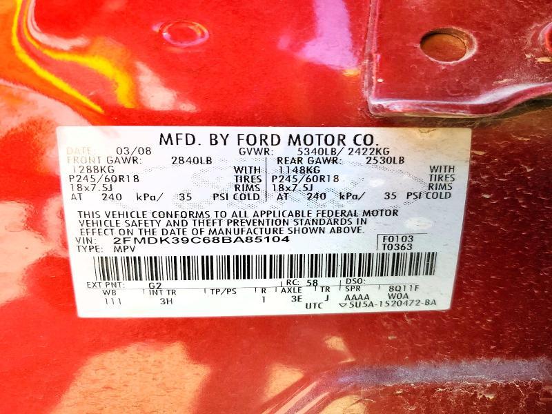 2008 Ford Edge Limited