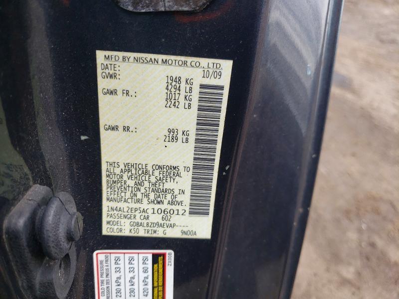 2010 Nissan Altima 2.5 s