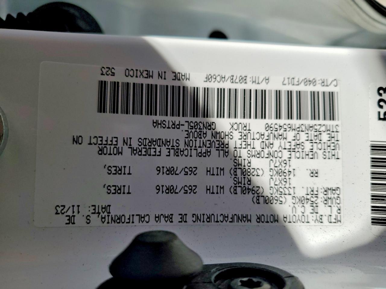 2023 Toyota Tacoma TRD OFF-Road