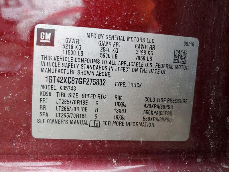 2016 GMC Sierra K3500 SLT