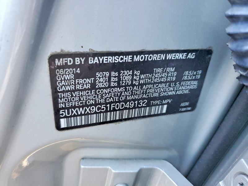 2015 BMW X3 Xdrive28i