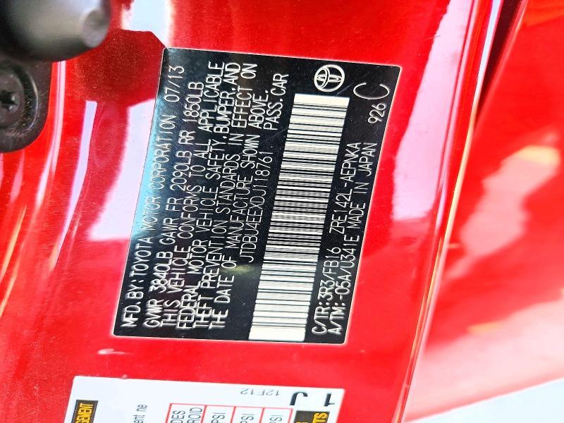 2013 Toyota Corolla le