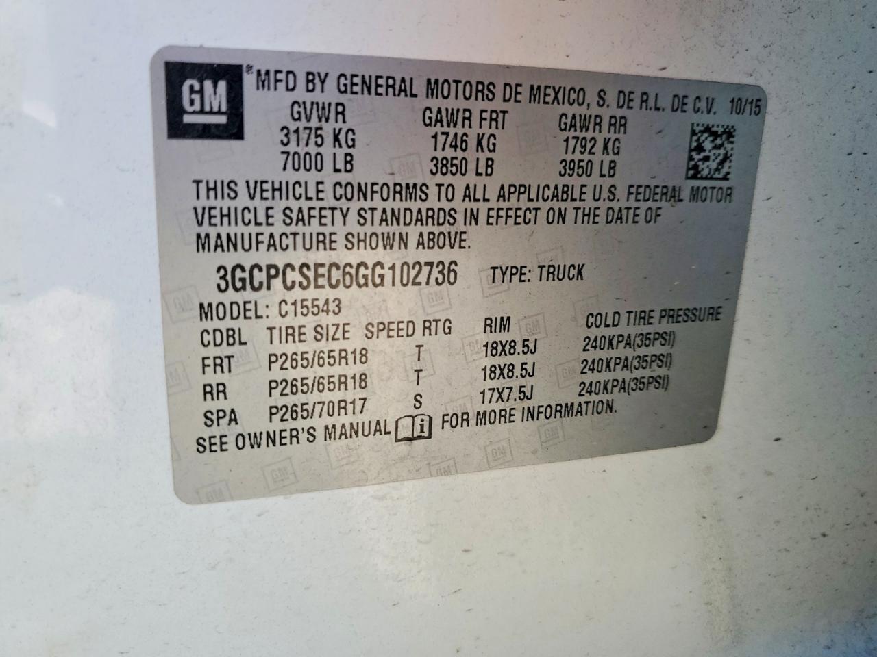 2016 Chevrolet Silverado C1500 LTZ