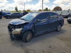 Toyota Yaris salvage cars for sale: 2007 Toyota Yaris Base