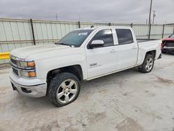 Salvage trucks for sale at Haslet, TX auction: 2014 Chevrolet Silverado C1500 LT