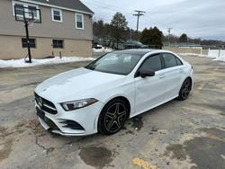 Mercedes-Benz A-class salvage cars for sale: 2021 Mercedes-Benz A 220 4matic