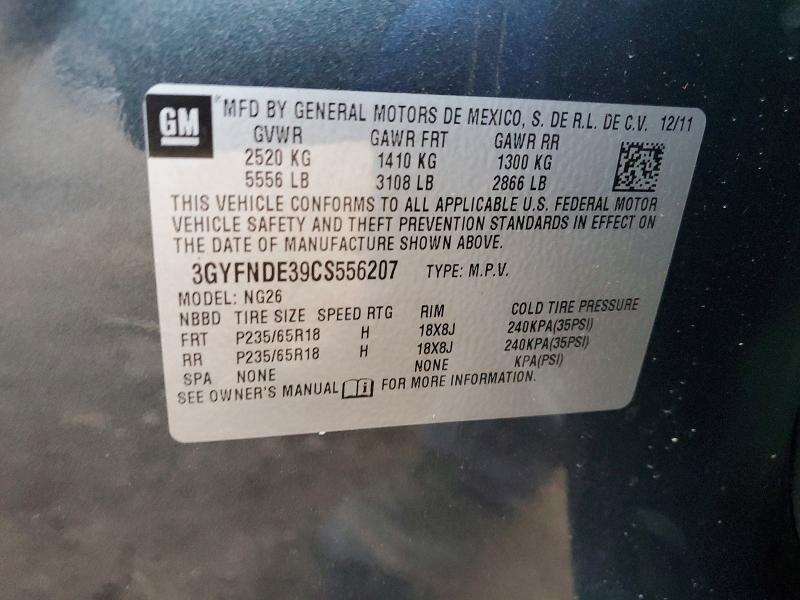 2012 Cadillac Srx Luxury Collection