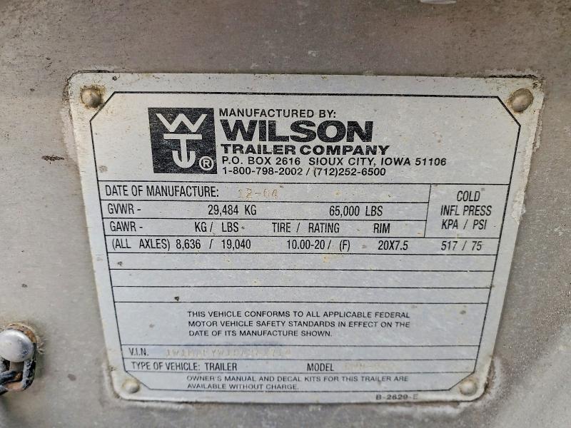 2005 Wilson Hogtrailer Trailer