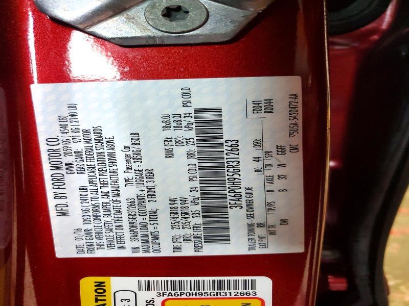 2016 Ford Fusion se