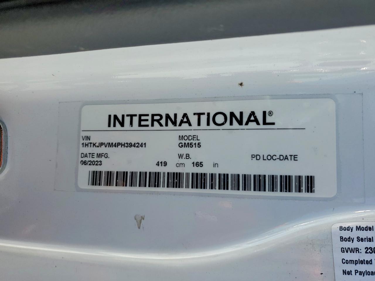 2023 GM GM515 Utility / Service Truck