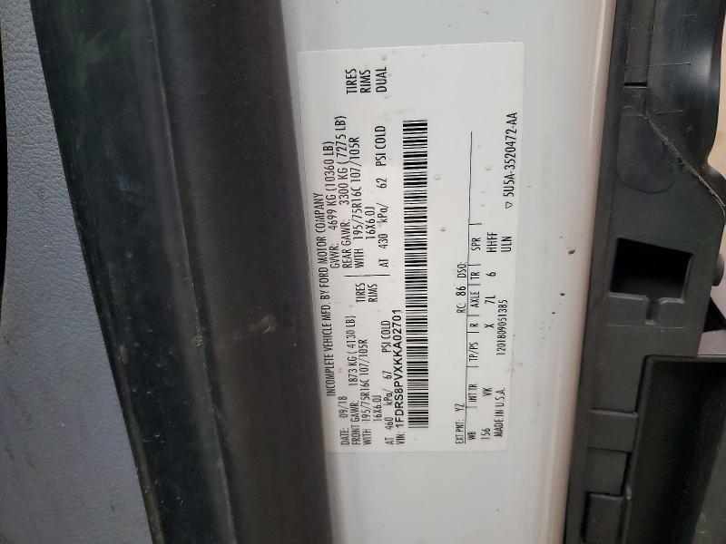2019 Ford Transit Utility / Service Truck