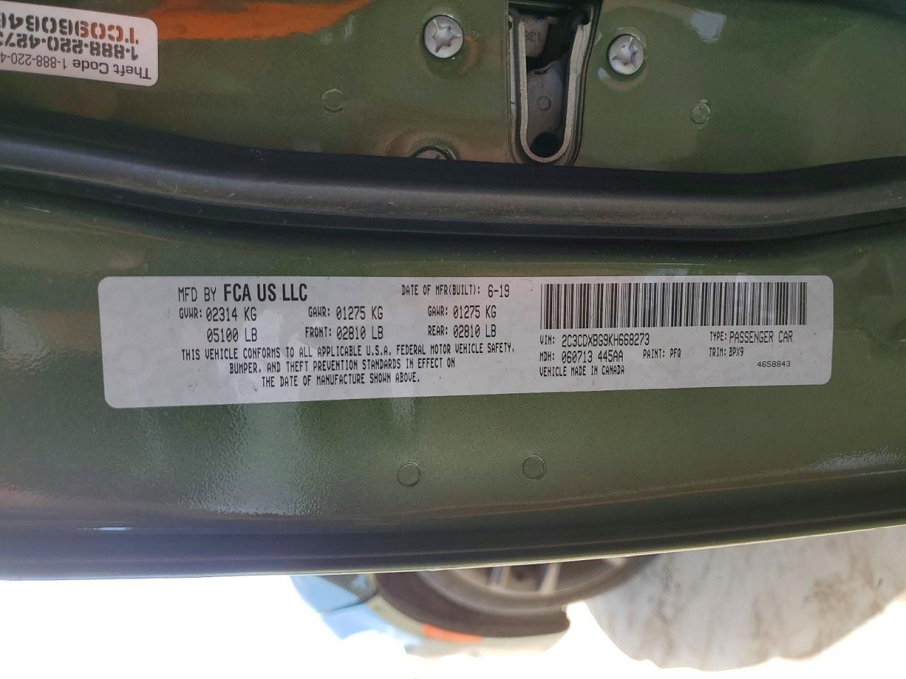 2019 Dodge Charger sxt