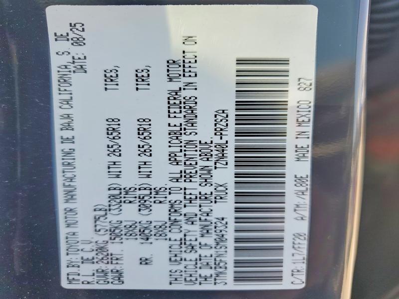 2025 Toyota Tacoma SR5 Double CA SR5