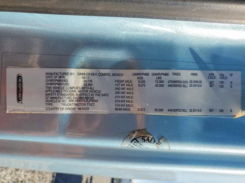 2018 Freigliner 2018 Freightliner Cascadia 126 Semi Truck
