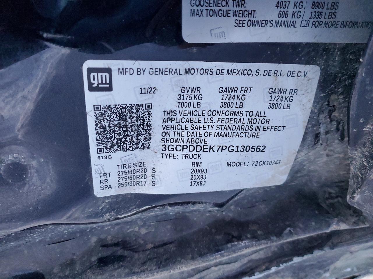 2023 Chevrolet 2023 Chev Silverado K1500 LT