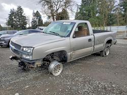 Salvage trucks for sale at Spanaway, WA auction: 2000 Chev Silverado K2500