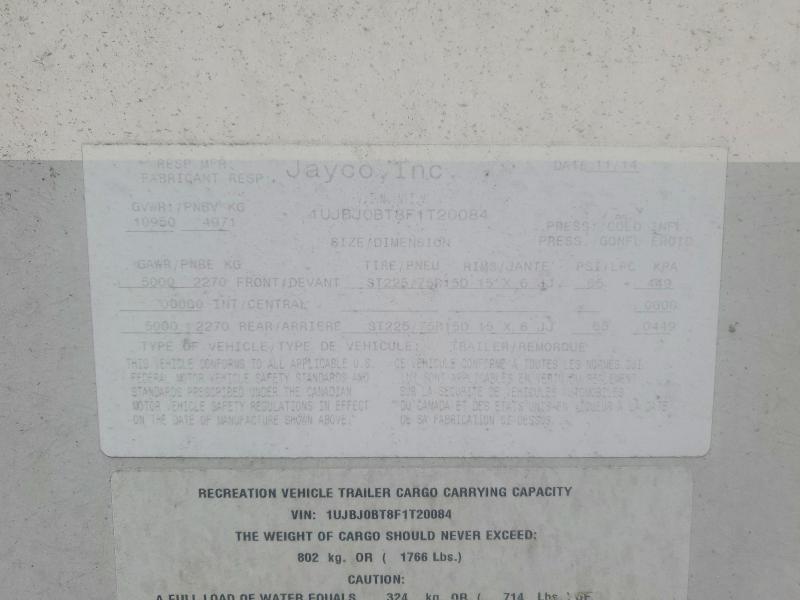 2015 Jayco JAY Flight Camper