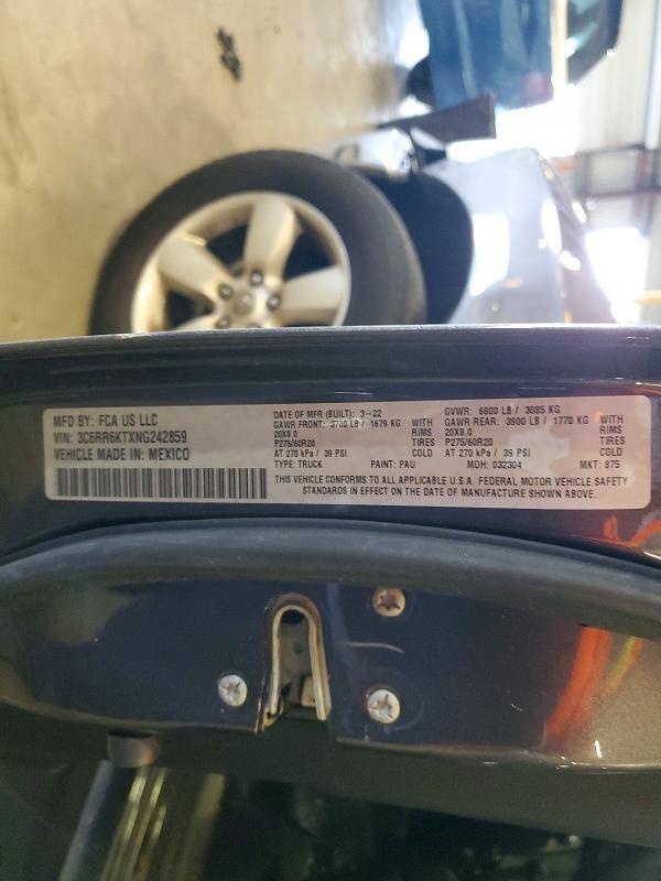 2022 Dodge RAM 1500 Classic Tradesman